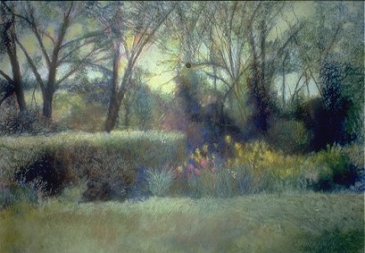 Garden with Hedge #2